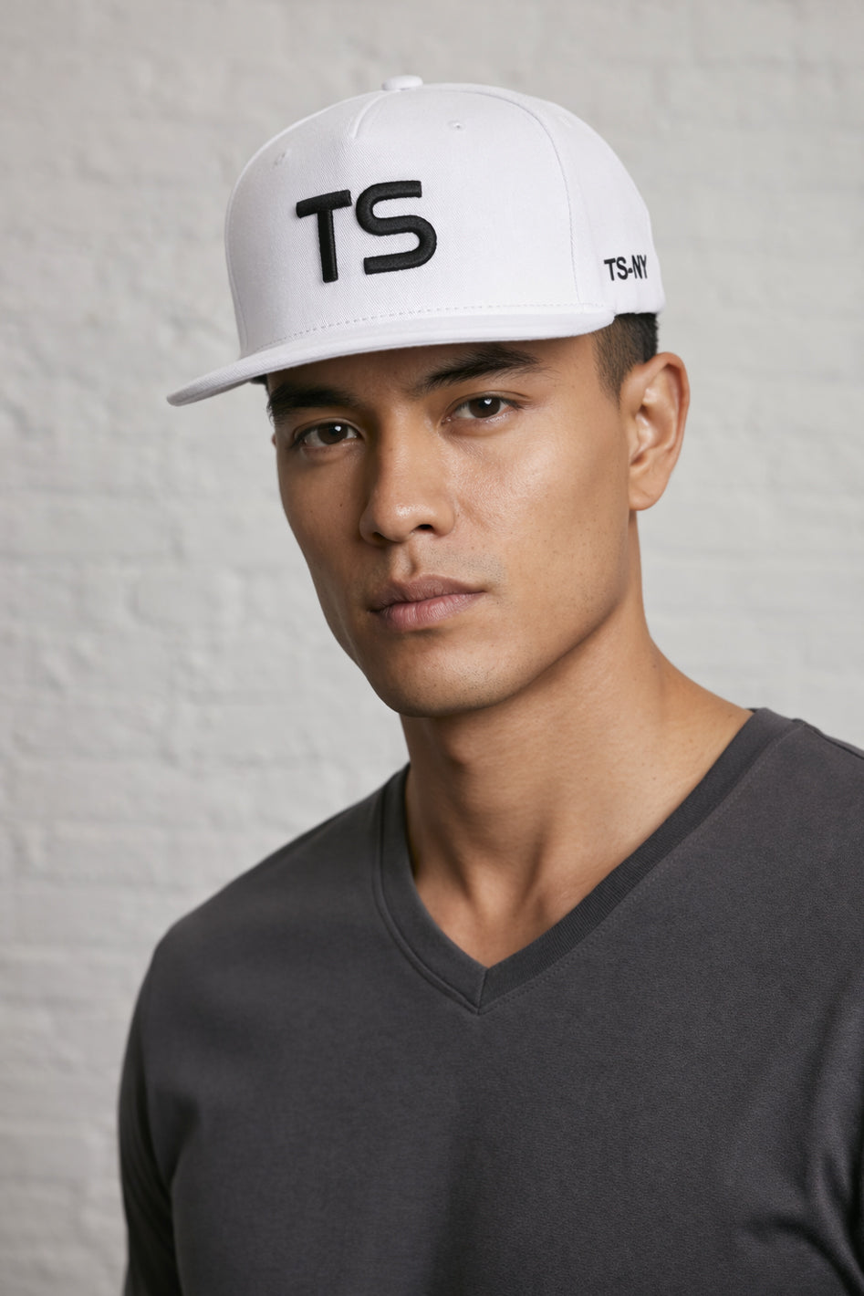 MENS TS FLAT PEAK CAP