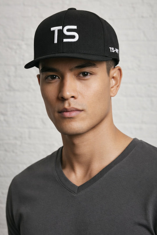 MENS TS FLAT PEAK CAP