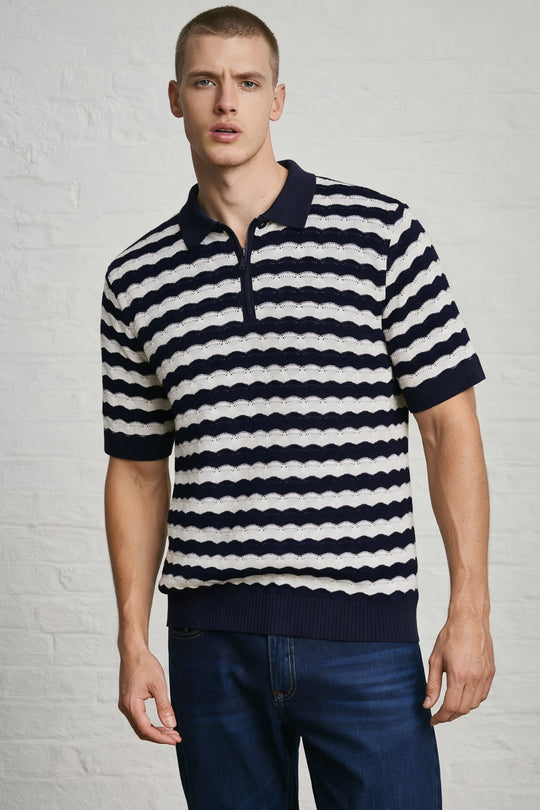 MENS MJB BILLOW KNIT POLO