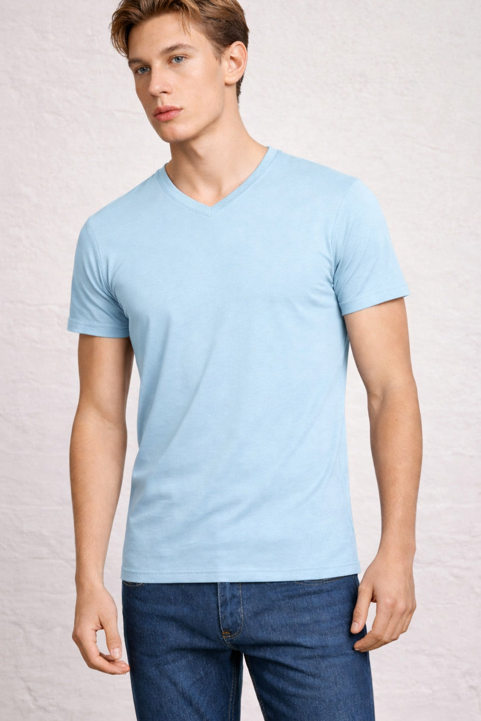 IN V Neck T-Shirt