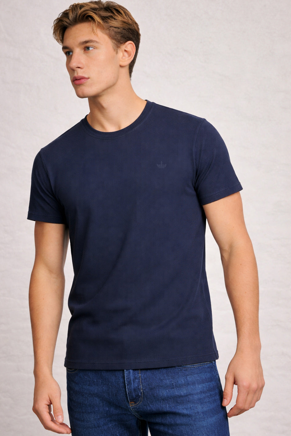 IN SS WAFFLE TEE