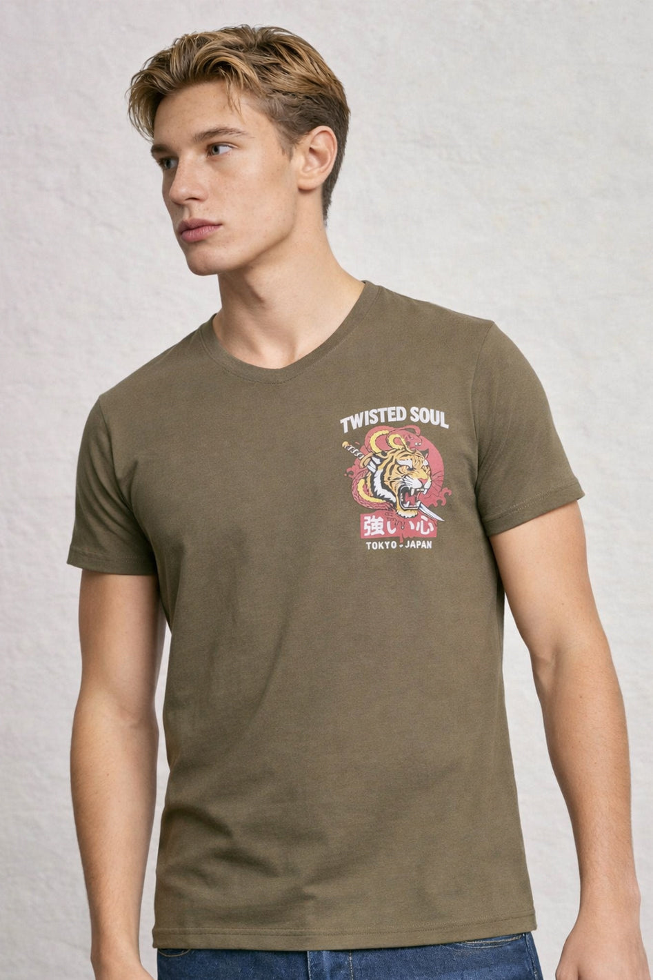 MENS WILD TIGER T-SHIRT