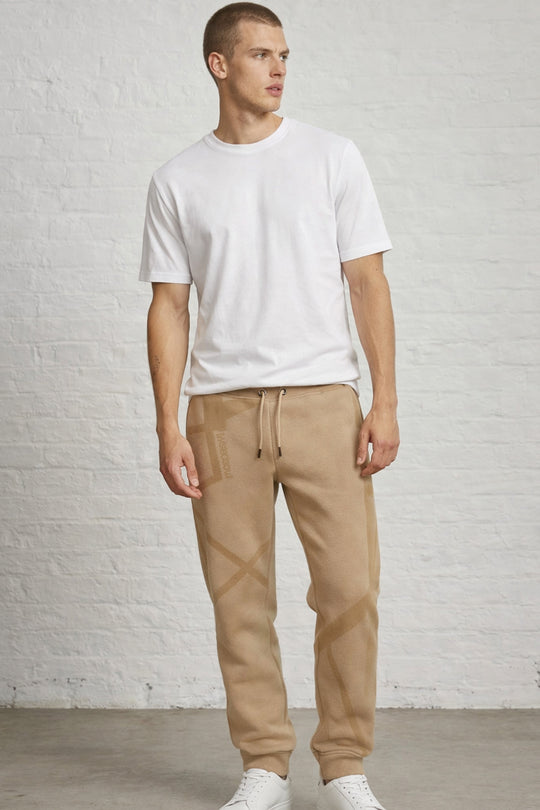 Fashion Fleece Tonal Bur Print Jogger