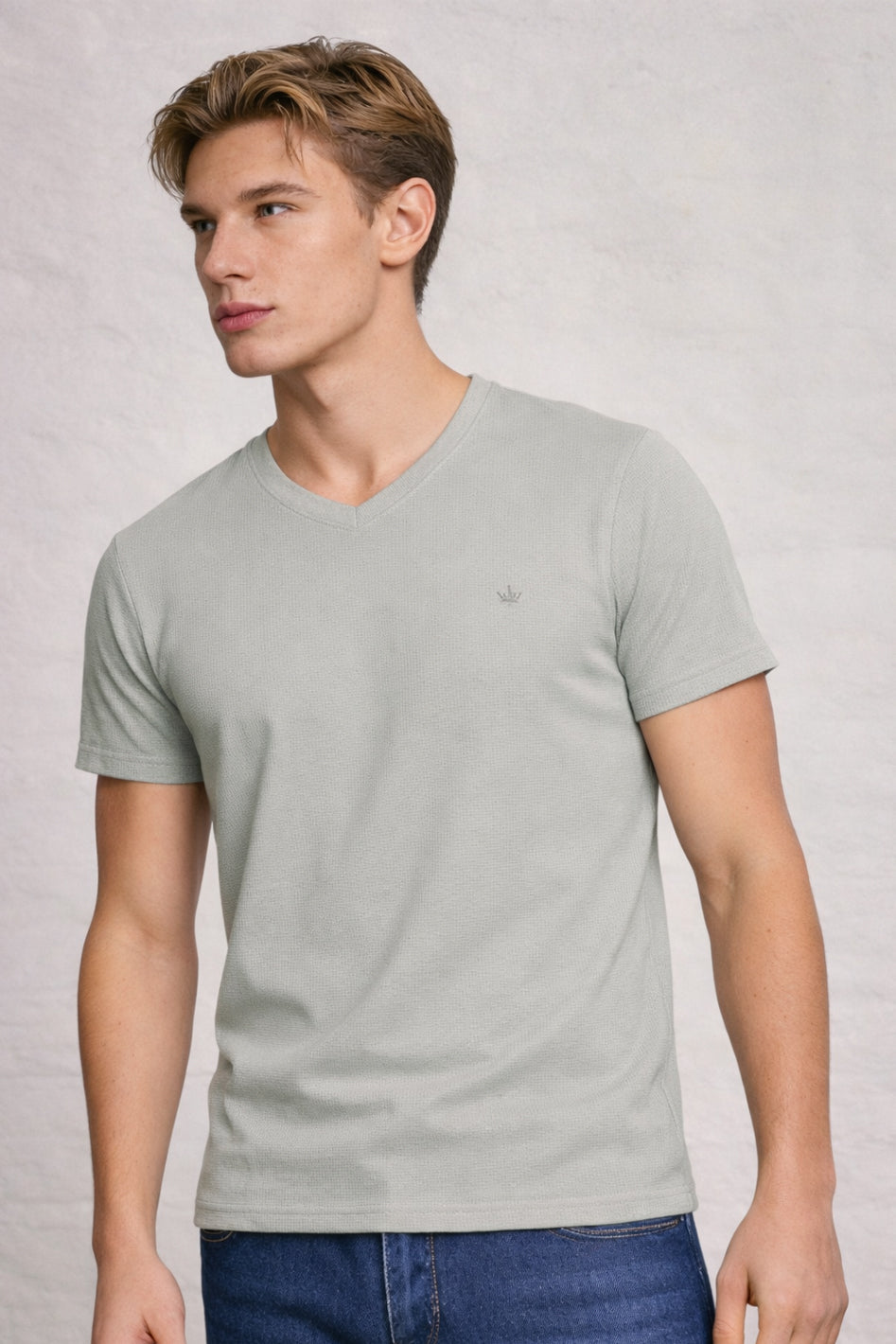 IN SS WAFFLE TEE