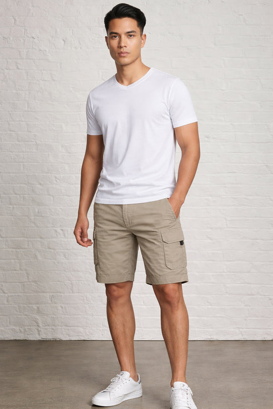RIPSTOP PIC MENS CARGO SHORTS