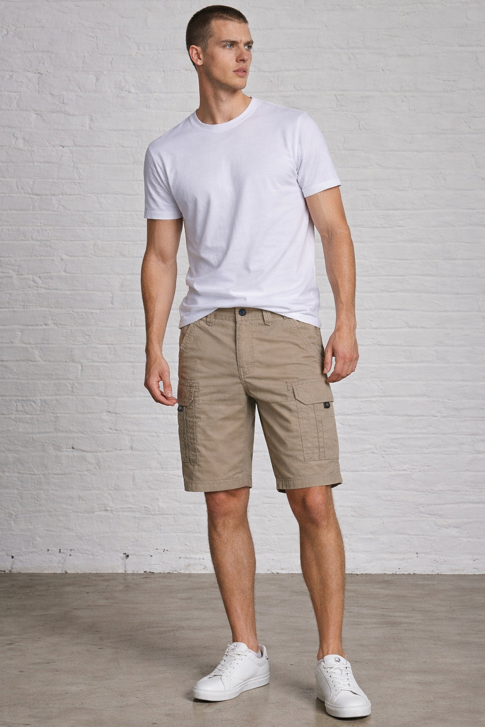 RIPSTOP PIC MENS 3-4 CARGO SHORTS