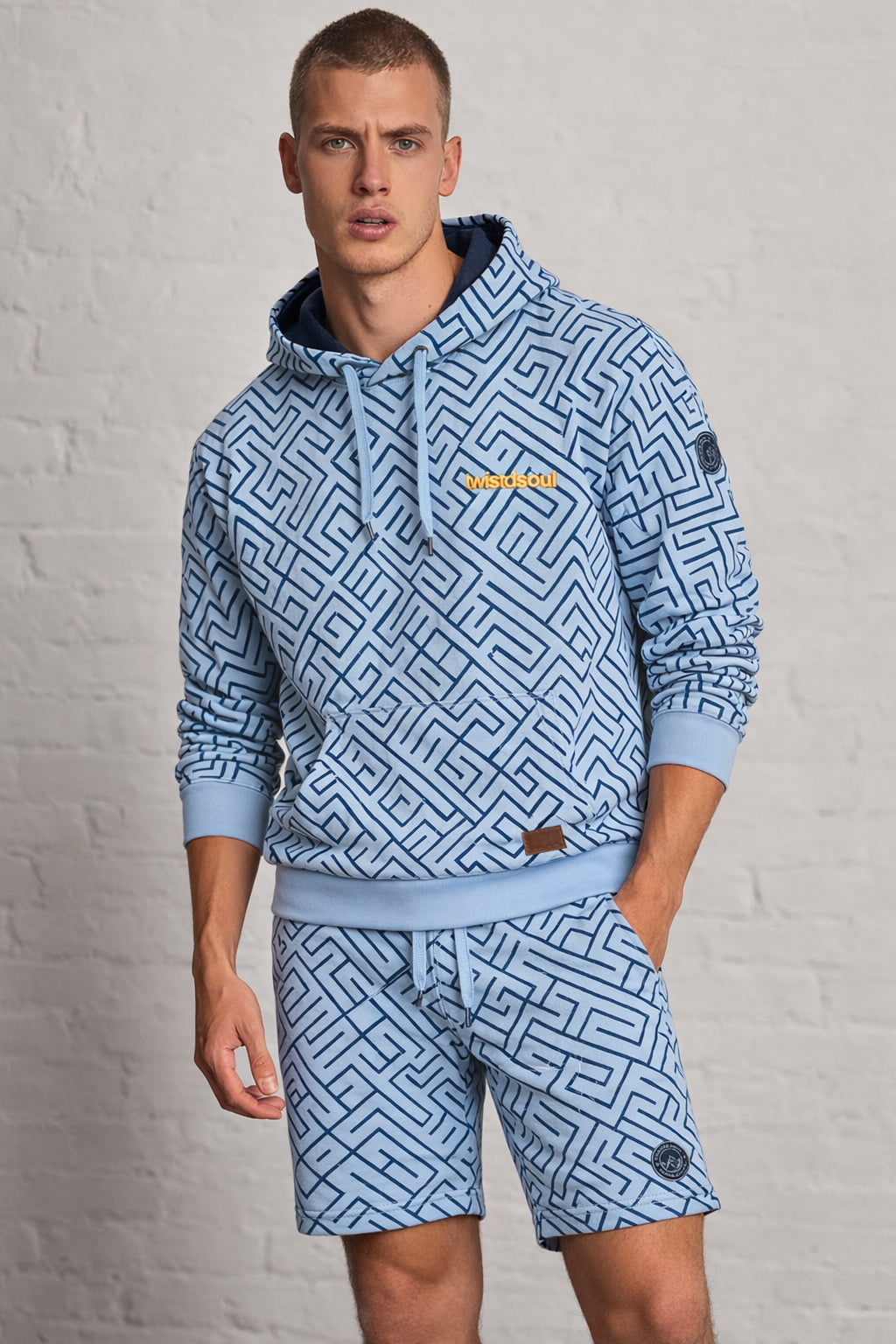 Fashion Fleece GEO AOP Shorts