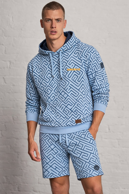 Fashion Fleece GEO AOP Shorts