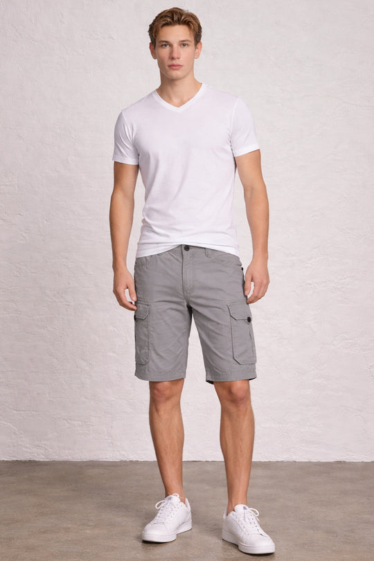 RIPSTOP PIC MENS CARGO SHORTS