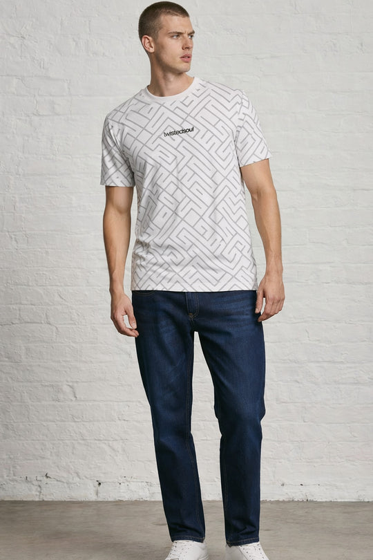 MENS TS GEO AOP SS T-SHIRT