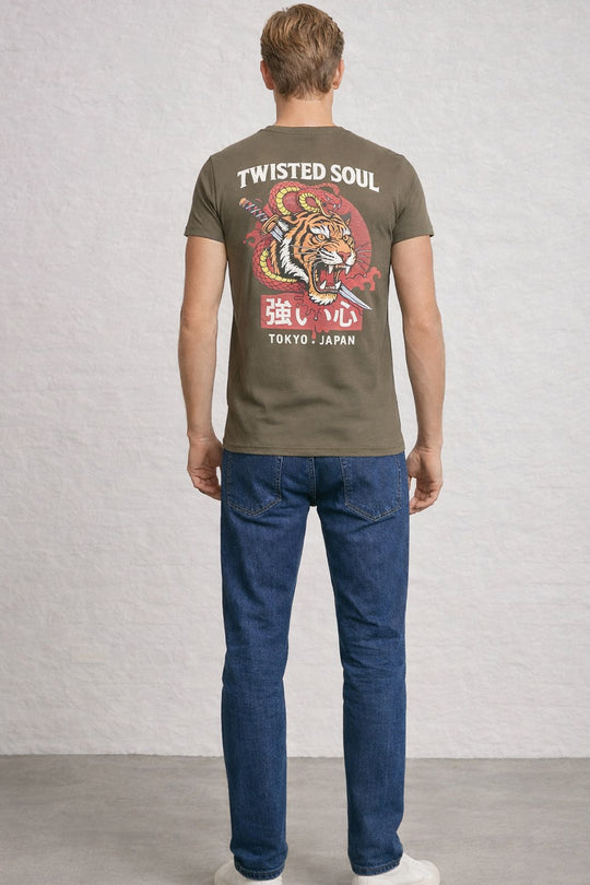 MENS WILD TIGER T-SHIRT