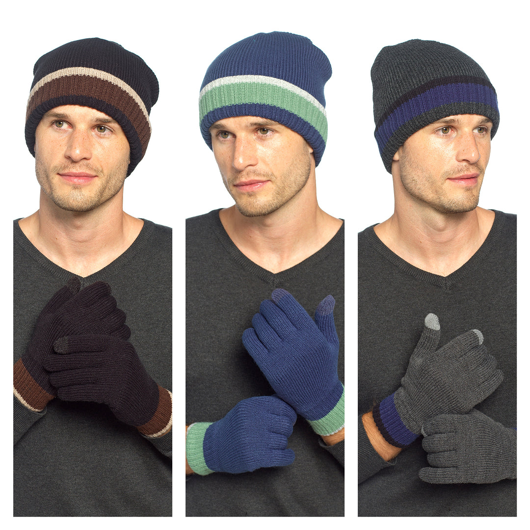 MENS KNITTED SHEPPER LINNING HAT