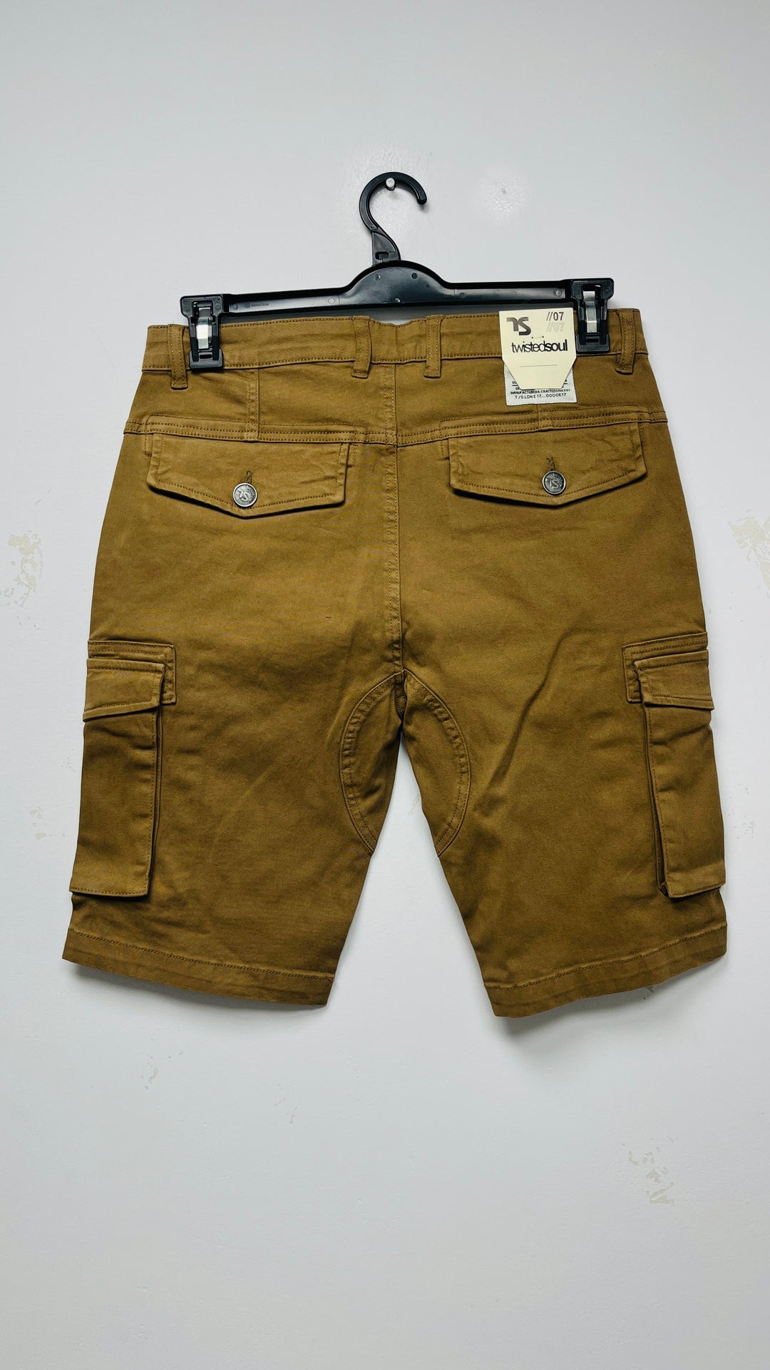 MENS Garment Dyed CARGO shorts