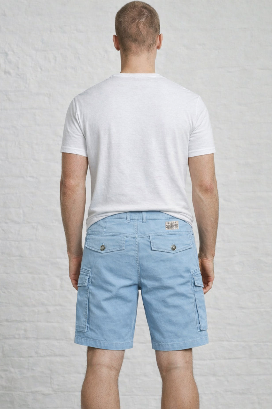 MENS Garment Dyed CARGO shorts