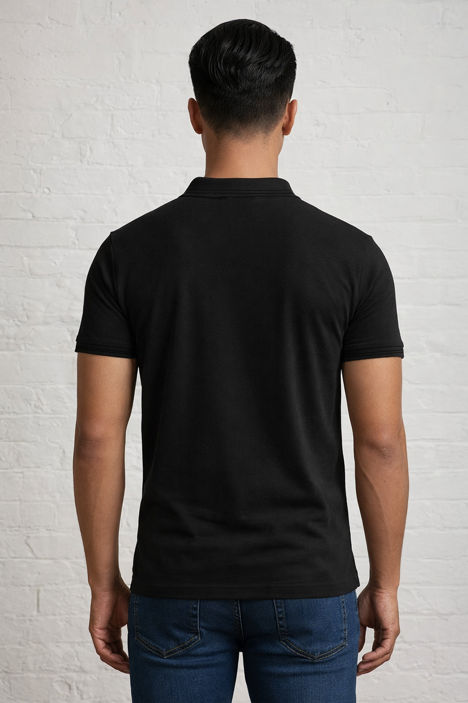 MENS IN CROWN PIQUE POLO