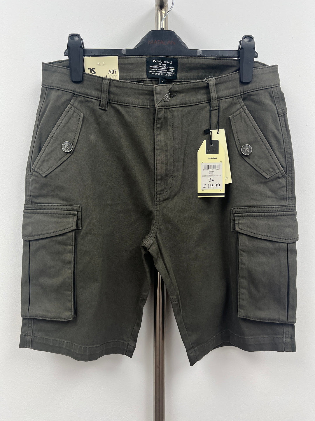 RIPSTOP PIC MENS CARGO SHORTS