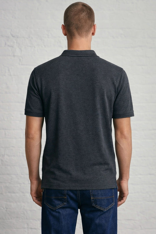MENS IN CROWN PIQUE POLO