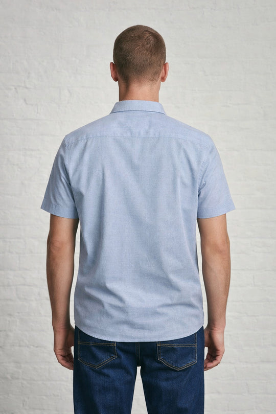 MENS IN CROWN EMB SS OXFORD SHIRT