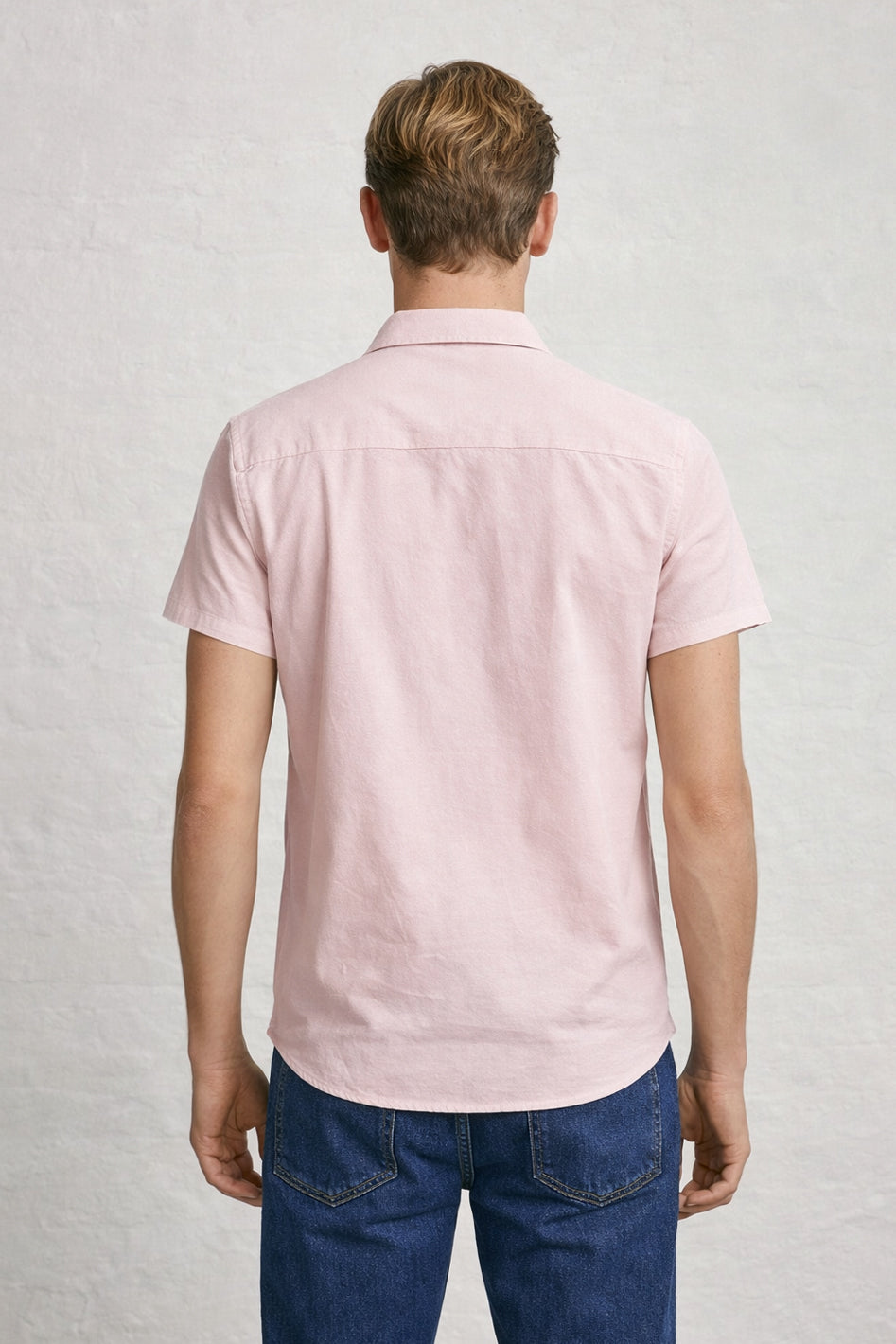 MENS IN CROWN EMB SS OXFORD SHIRT