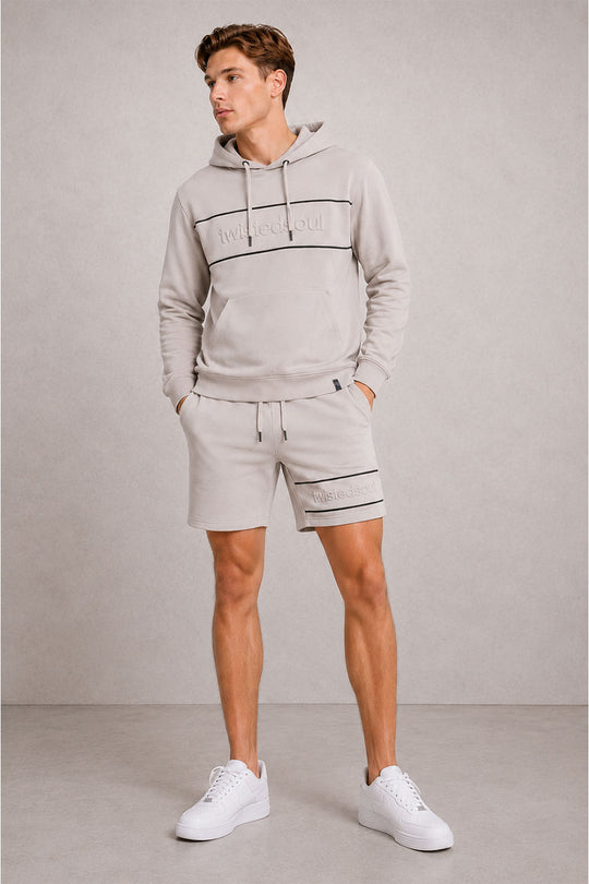 MENS TS SHINE PIPPING STRIPE HOODY