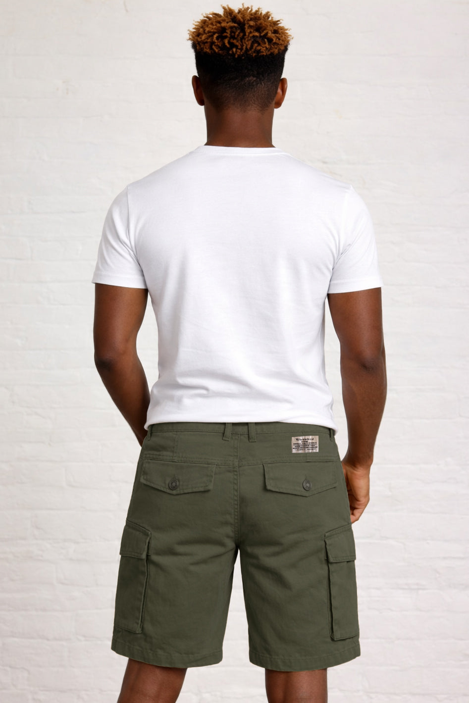 MENS Garment Dyed CARGO shorts