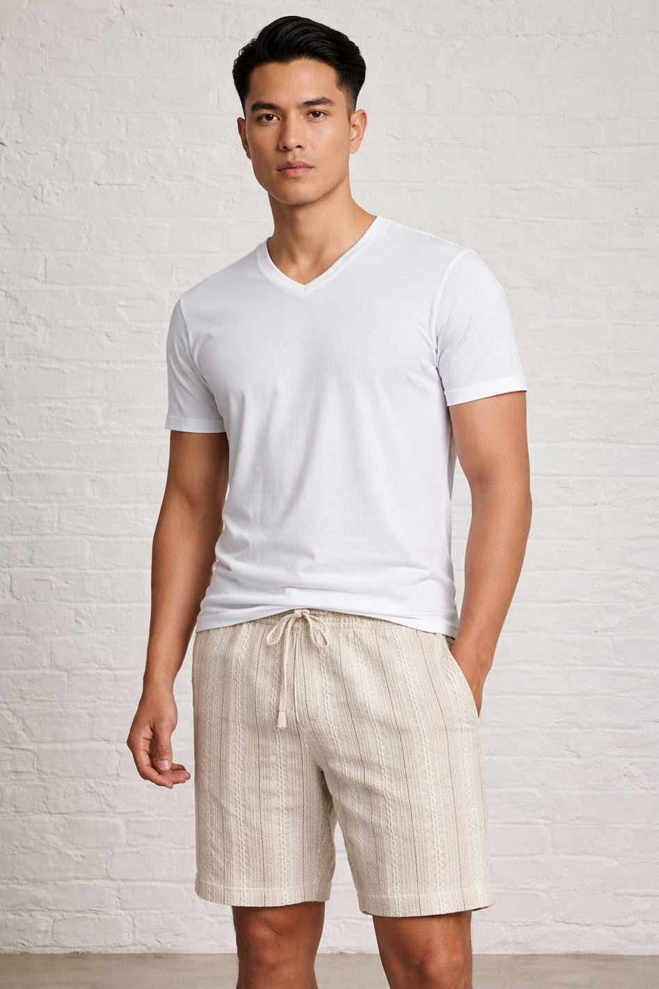 MENS TS STRIPE SHORTS S26029
