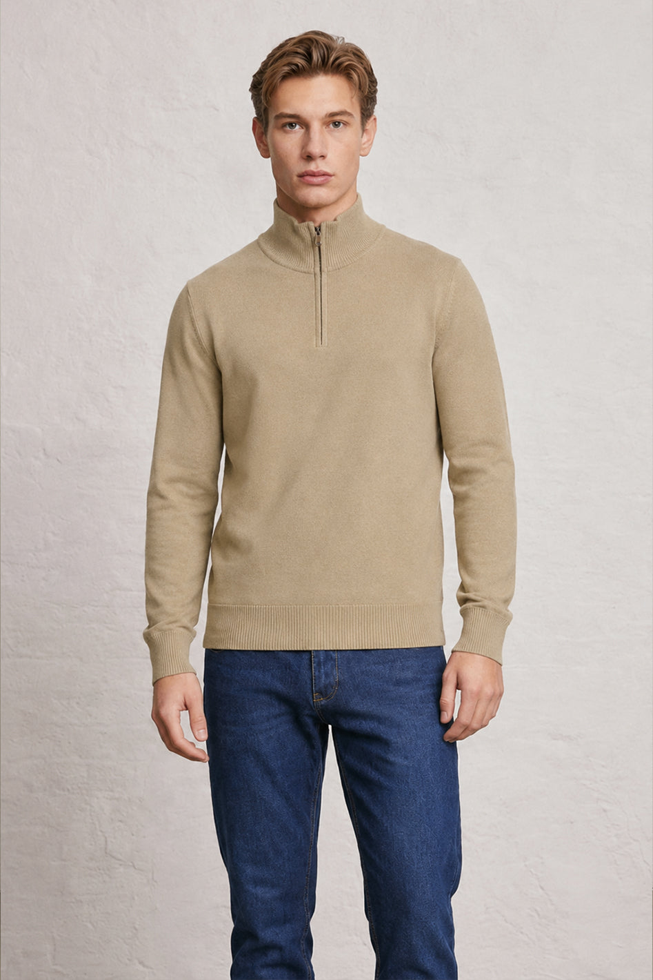 MENS KIRENS STAND UP COLLAR SWEAT