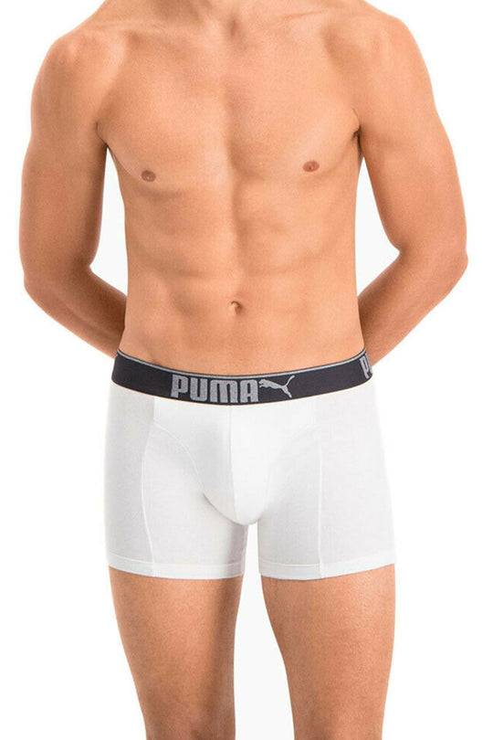 3 Pack Of Puma Sueded Cotton Boxers