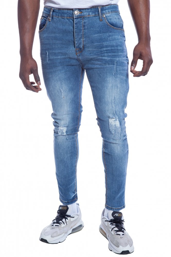 Maddox Skinny Fit Jeans – Blue Inc