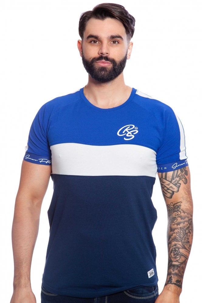 Crosshatch Traymax Pkb – Pacco Da 5 T-Shirt Uomo In Cotone Biologico – Colori: Nero, Bianco, Rosso, Blu Reale, Senape - 4