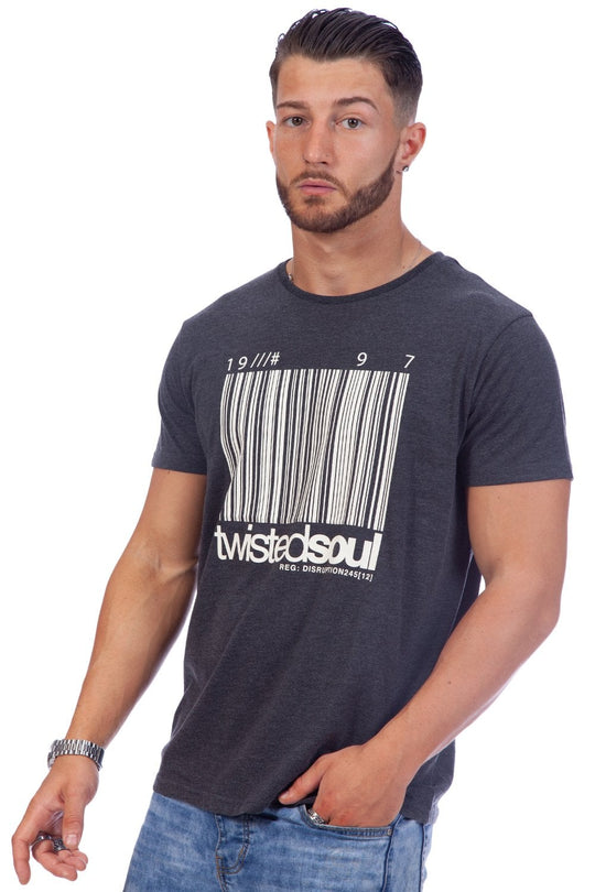 Barcode Print T-Shirt
